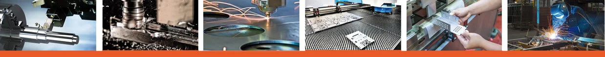 CNC-Frästeile aus Aluminium und Edelstahl Mehrere präzise gefertigte Frästeile in verschiedenen Formen und Materialien – gefertigt mit CNC-Technik