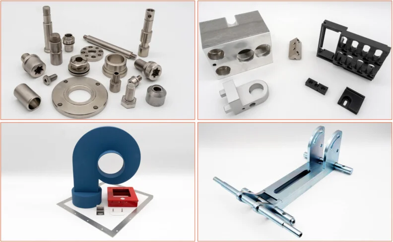 CNC-gefertigte Drehteile, Frästeile und Baugruppen – TS Technic Metallkomponenten und Baugruppen aus CNC-gefertigten Dreh-, Fräs- und Laserteilen der TS Technic GmbH